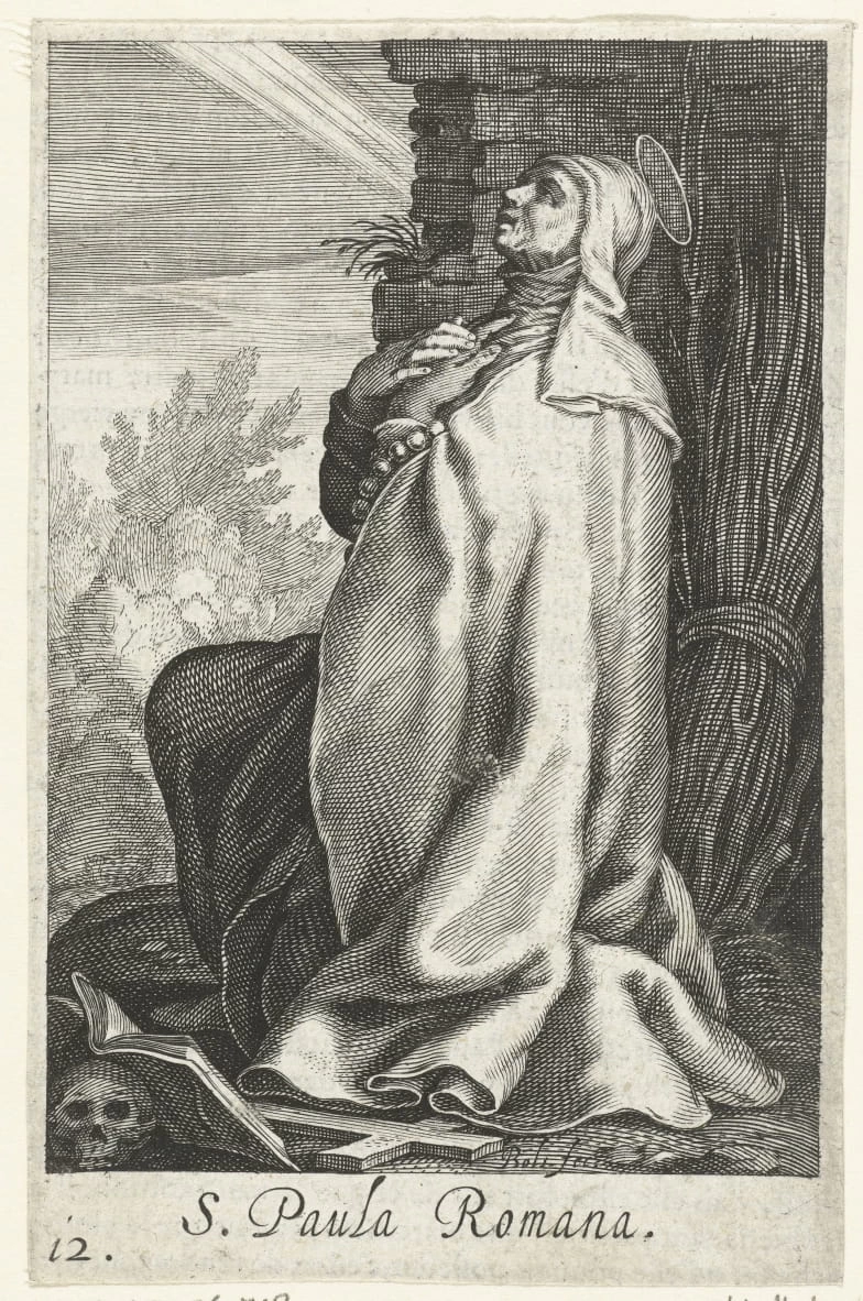 Santa Paola di Roma come eremita - Rijks Museum, Amsterdam